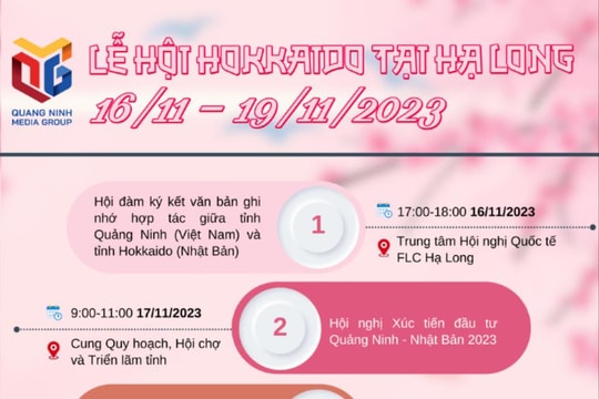 Lễ hội Hokkaido tại Hạ Long 2023 và nhiều hoạt động hấp dẫn