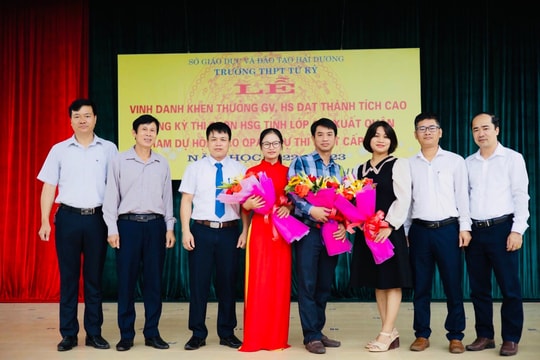 Trường THPT Tứ Kỳ tự hào 60 năm xây dựng và phát triển