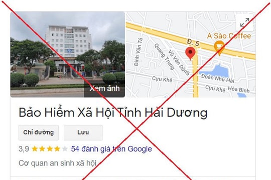Mạo danh tổng đài của Bảo hiểm Xã hội tỉnh Hải Dương để trục lợi