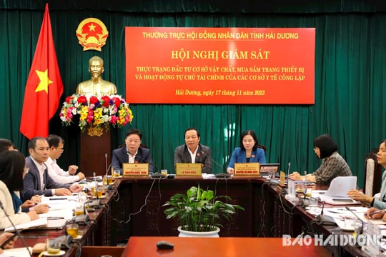 Tháo gỡ khó khăn, vướng mắc cho ngành y tế Hải Dương