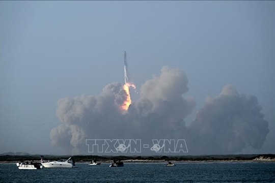 SpaceX phóng thử lần 2 hệ thống tên lửa và tàu vũ trụ Starship