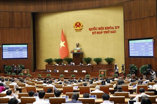 Tuần làm việc thứ 4, Kỳ họp thứ 6, Quốc hội khóa XV tập trung cho công tác lập pháp và giám sát