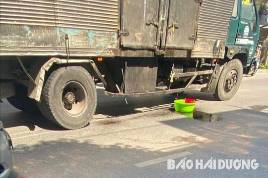 Nữ sinh lớp 10 ở TP Hải Dương bị xe tải cán tử vong