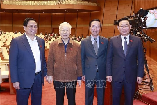 Tổng Bí thư Nguyễn Phú Trọng dự phiên họp sáng 20/11, Kỳ họp thứ 6 Quốc hội khóa XV