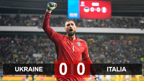 Ukraine 0-0 Italia: Azzurri giành vé dự EURO 2024