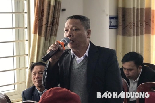 Cử tri Thanh Hà đề nghị tiếp tục cấp giấy chứng nhận VietGAP cho vải thiều