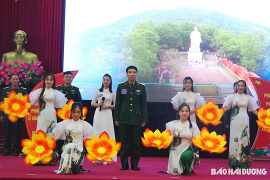 Ban Chỉ huy quân sự TP Hải Dương đoạt giải nhất hội thi tuyên truyền về phẩm chất Bộ đội Cụ Hồ