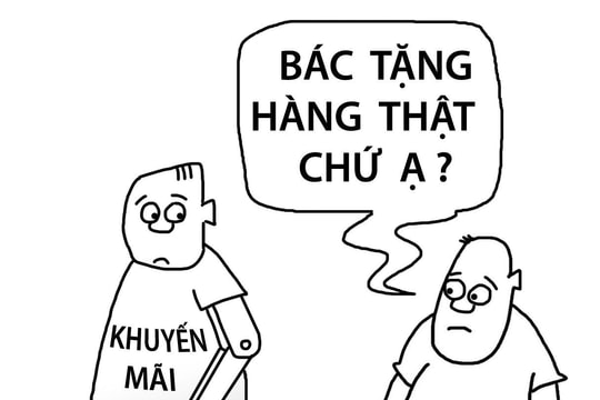 Cảnh giác hàng khuyến mãi 