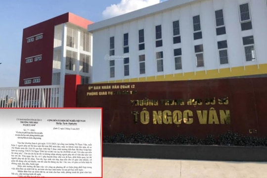 Thông tin "người lạ cho tiền trước cổng trường ở TP Hồ Chí Minh nhằm bắt cóc" là giả