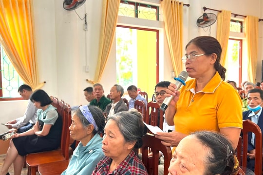 Cử tri Gia Lộc kiến nghị nhiều vấn đề liên quan đến an sinh xã hội