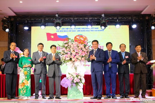 Hội Hữu nghị Việt-Nga tỉnh Hải Dương thực hiện tốt các nhiệm vụ đối ngoại nhân dân
