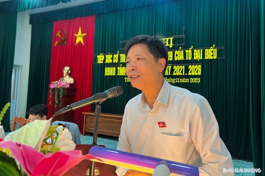 Cử tri Thanh Miện đề nghị xử lý nghiêm xe quá tải