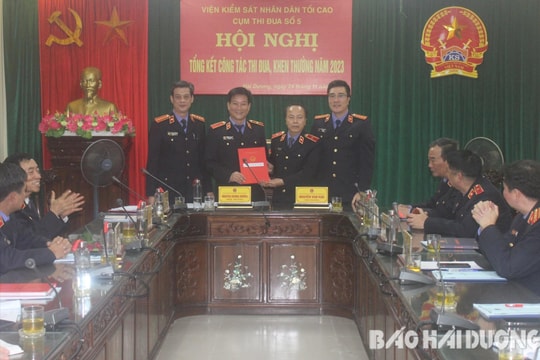 Viện kiểm sát nhân dân tỉnh Hải Dương được bình chọn đơn vị tiêu biểu, hoàn thành xuất sắc nhiệm vụ