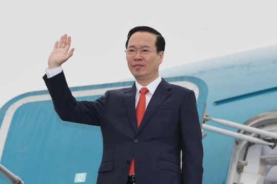Chủ tịch nước Võ Văn Thưởng lên đường thăm chính thức Nhật Bản
