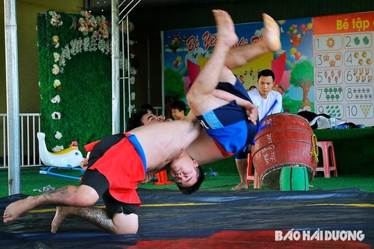 Sức sống bộ môn vật dân tộc ở xã An Thanh