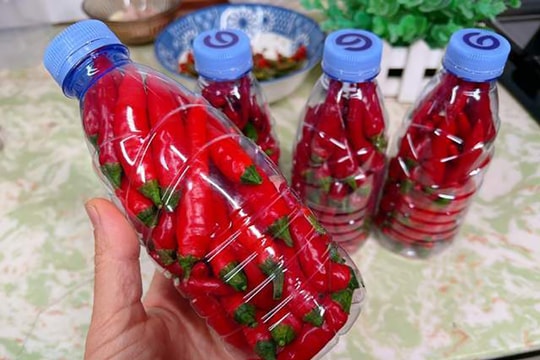 Cách bảo quản ớt nửa năm không hỏng