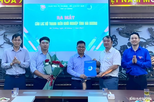 Ra mắt Câu lạc bộ Thanh niên khởi nghiệp tỉnh Hải Dương