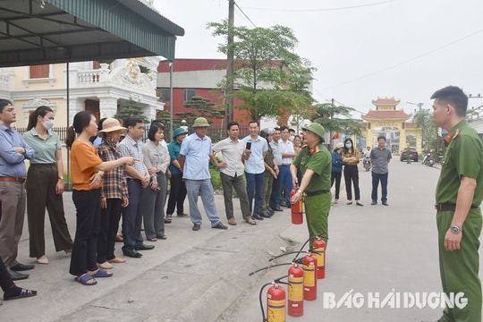 Kinh Môn công nhận 2 điển hình về phong trào Toàn dân bảo vệ an ninh Tổ quốc năm 2023