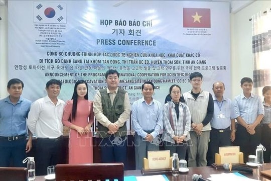 An Giang sẽ khai quật khảo cổ di tích Gò Danh Sang
