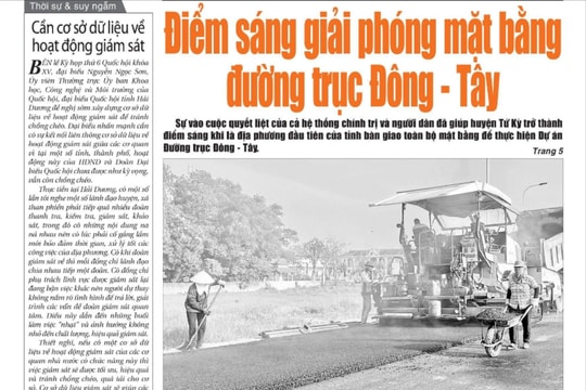 Xem gì trên báo Hải Dương ngày 29/11?