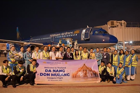 Vietnam Airlines khai trương đường bay mới Bangkok - Đà Nẵng