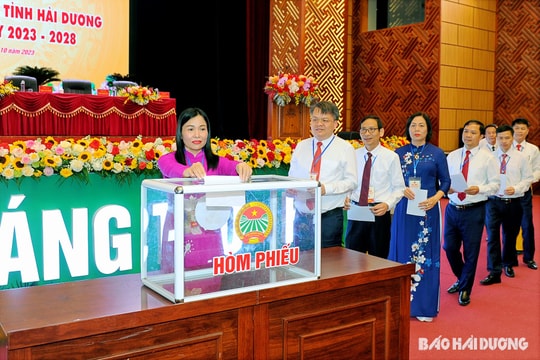 22 đại biểu Hải Dương sẽ dự Đại hội Hội Nông dân Việt Nam