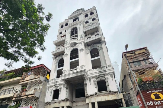Quận Ba Đình nêu hàng loạt sai phạm ở biệt thự của "đại gia" trên phố Đội Cấn