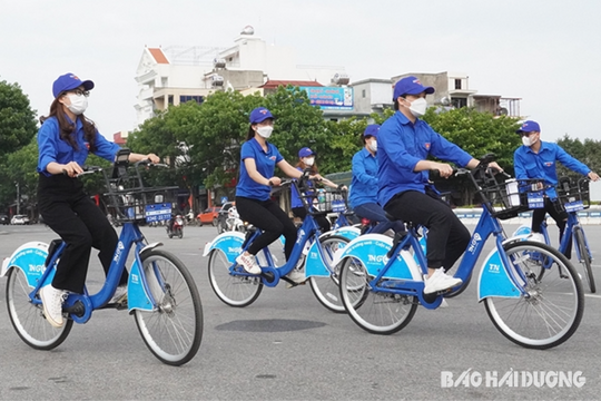 Mong sự trở lại của xe đạp công cộng ở TP Hải Dương
