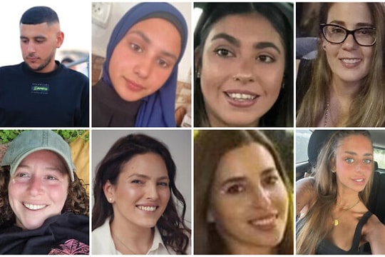 8 con tin Israel được giải thoát khỏi Gaza trong ngày ngừng bắn thứ bảy