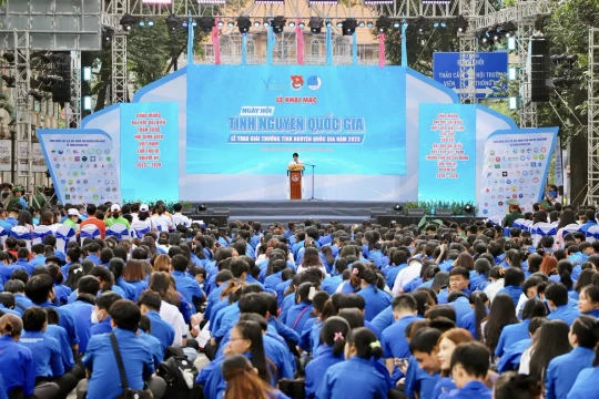Hơn 2.000 người tham dự Ngày hội Tình nguyện quốc gia năm 2023