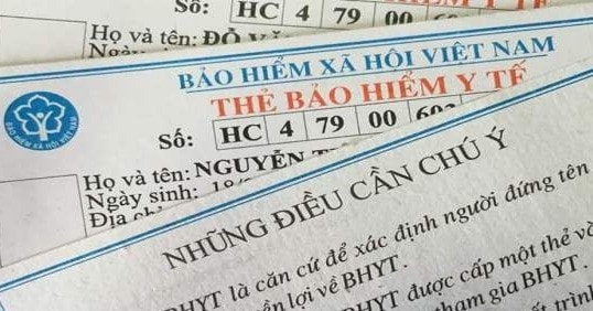 Thay mã số ghi thẻ bảo hiểm y tế của một số nhóm đối tượng