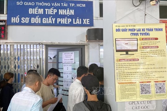Hoàn thành đối soát 33,5 triệu giấy phép lái xe với cơ sở dữ liệu dân cư