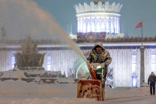 Vùng Siberia hứng chịu đợt lạnh bất thường, nhiệt độ xuống mức âm 50 độ C