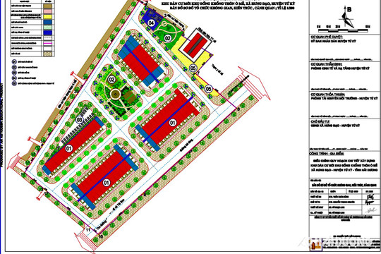 Dự án khu dân cư mới Đồng Khổng rộng gần 2,6 ha 