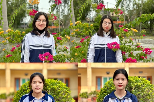 4 nữ sinh đoạt giải nhất học sinh giỏi lớp 12 giáo dục thường xuyên tỉnh Hải Dương