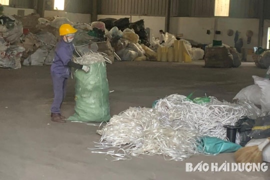 Hải Dương phấn đấu giảm thiểu rác thải nhựa trong sản xuất, kinh doanh