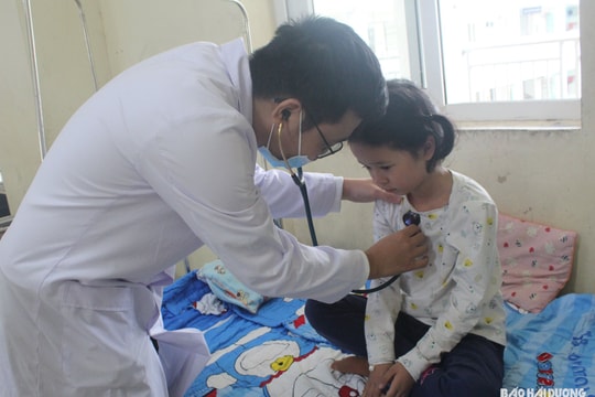 Nhiều trẻ ở Hải Dương nhập viện vì cúm A