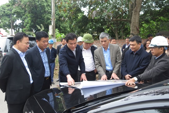 Kịp thời tháo gỡ vướng mắc, đẩy nhanh tiến độ thi công các dự án giao thông tại Chí Linh