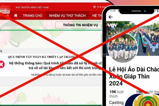Cảnh giác chiêu lừa đảo chị em phụ nữ dự tuyển thí sinh áo dài