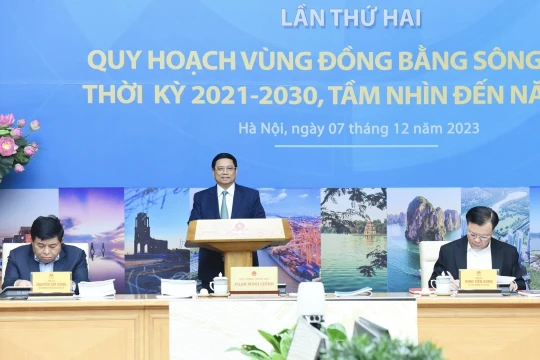 Xây dựng quy hoạch vùng đồng bằng sông Hồng, cụ thể hóa Nghị quyết 30