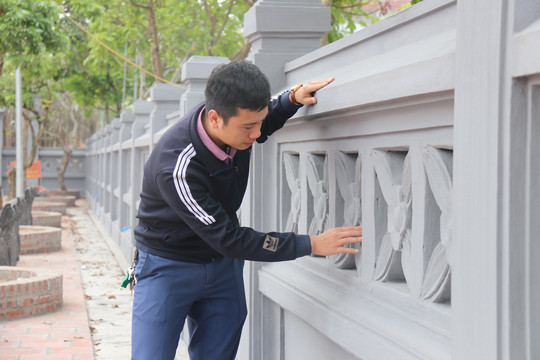 Thị trấn Thanh Hà đầu tư xây dựng, cải tạo công trình văn hóa, lịch sử