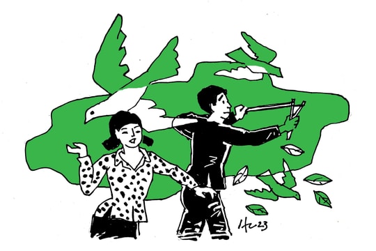 Mắc lỗi với chú chim non 