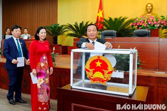 Kết quả lấy phiếu tín nhiệm tại Kỳ họp 19 HĐND tỉnh Hải Dương khóa XVII