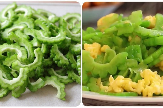 Mướp đắng xào trứng có tác dụng gì?
