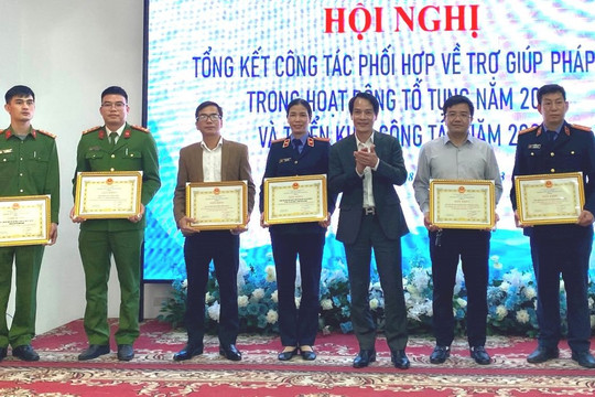 Số vụ trợ giúp pháp lý trong hoạt động tố tụng tăng cao