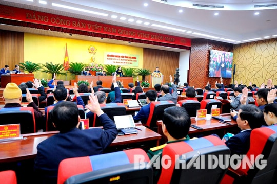 HĐND tỉnh Hải Dương thông báo kết quả kỳ họp thường lệ cuối năm 2023