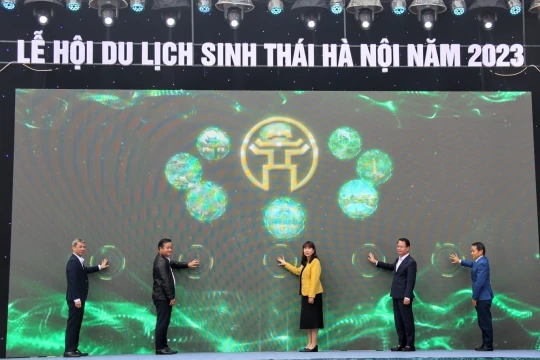 Khai mạc Lễ hội Du lịch sinh thái Hà Nội 2023 - Ba Vì Trải nghiệm Xanh
