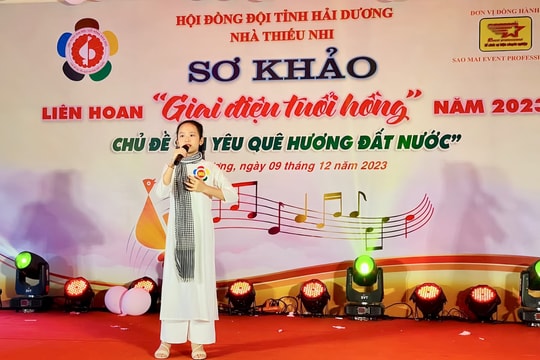 20 thí sinh lọt vào vòng chung kết Liên hoan "Giai điệu tuổi hồng"