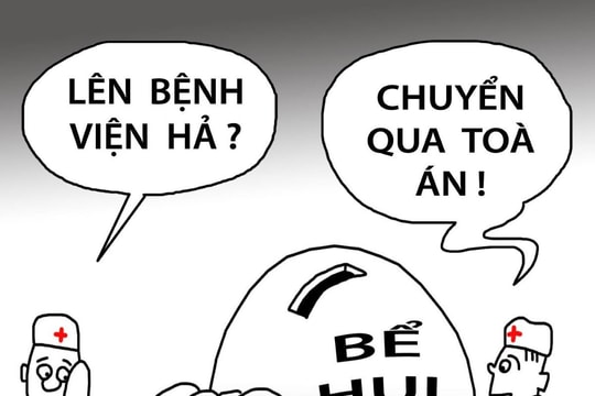 Đưa bệnh nhân qua... tòa án