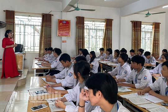 Ninh Bình giảm hai môn thi vào lớp 10